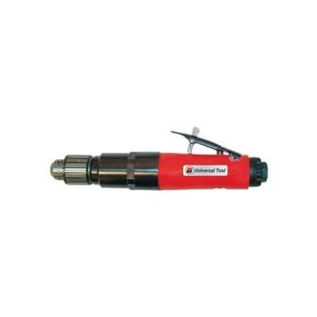 FLORIDA PNEUMATIC Universal Tool Straight Air Drill, Keyed, 3/8" Chuck, 2600 RPM UT8893-26S